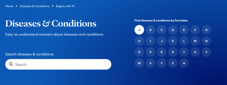 Example of Resource Page