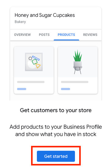products start