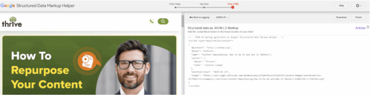 structured data markup helper 4