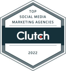 Clutch Top Social Media Marketing Agencies Badge