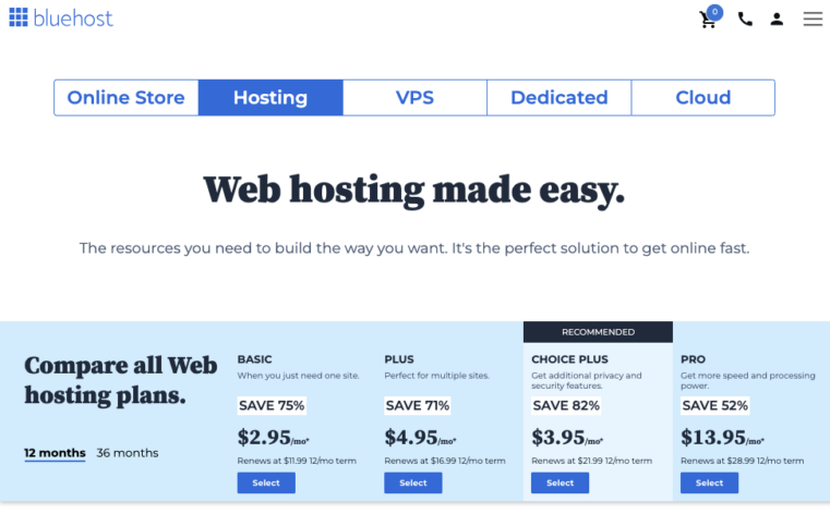 Bluehost